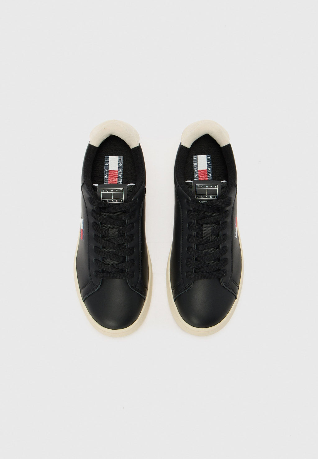 Tommy Jeans ARCHIVE COURT LEATHER TRAINERS