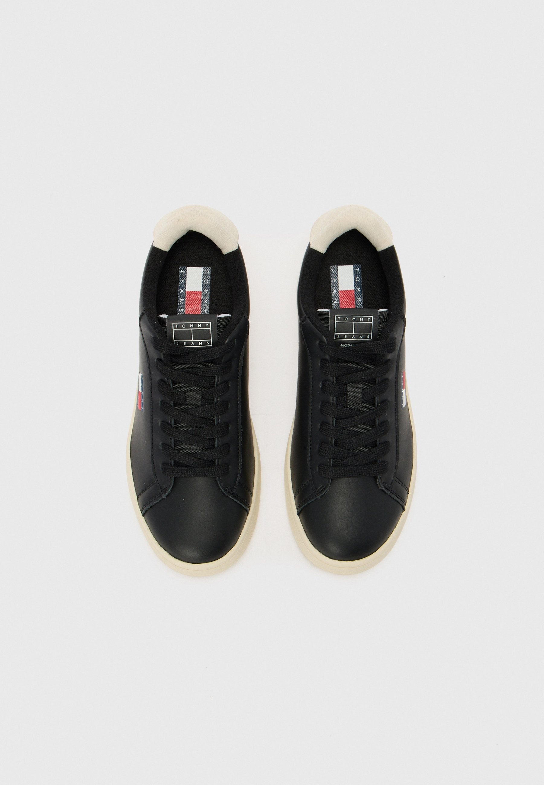 Tommy Jeans ARCHIVE COURT LEATHER TRAINERS