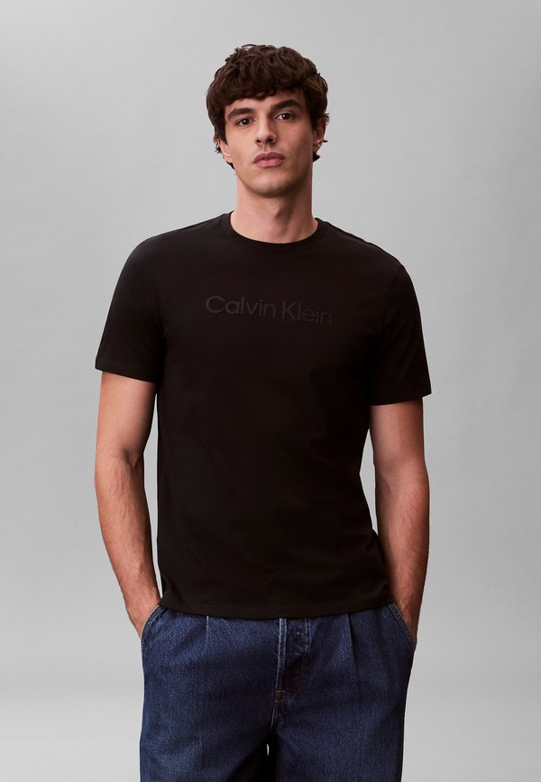 Calvin Klein CALVIN KLEIN GRAPHIC LOGO T-SHIRT - Print T-shirt - black