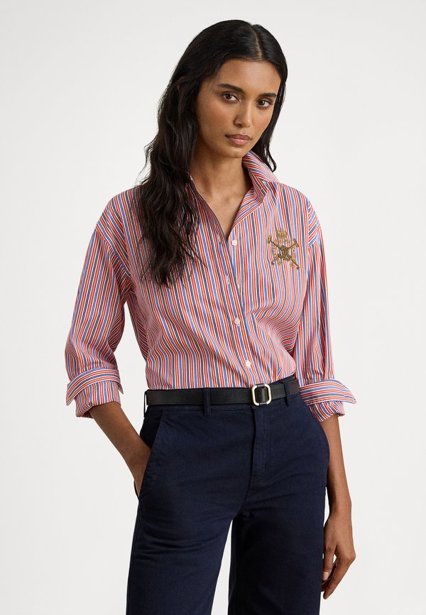 Lauren Ralph Lauren RELAXED FIT STRIPED BROADCLOTH SHIRT