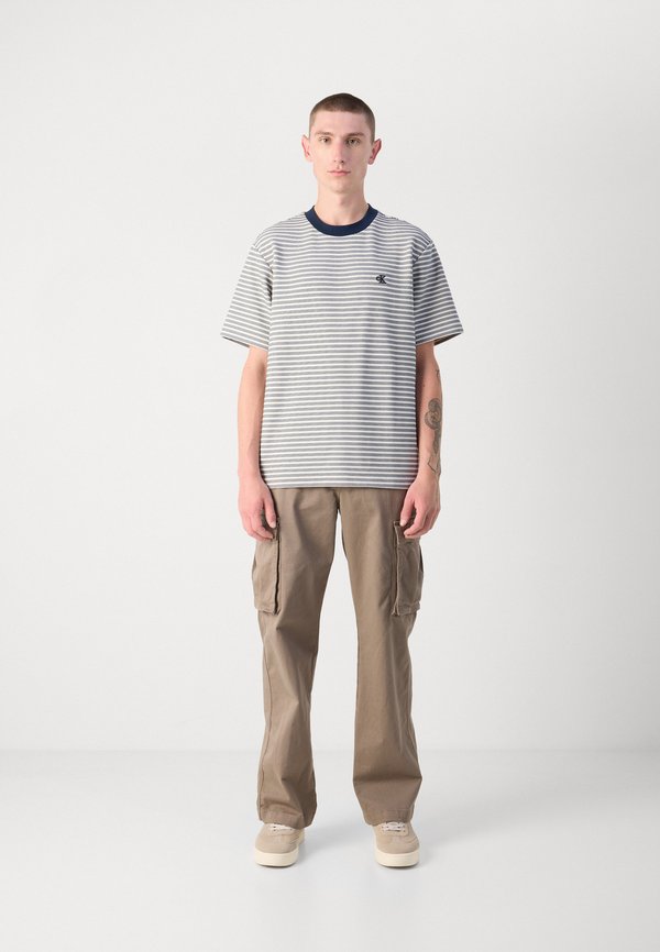 Calvin Klein STRIPED OTTOMAN TEE
