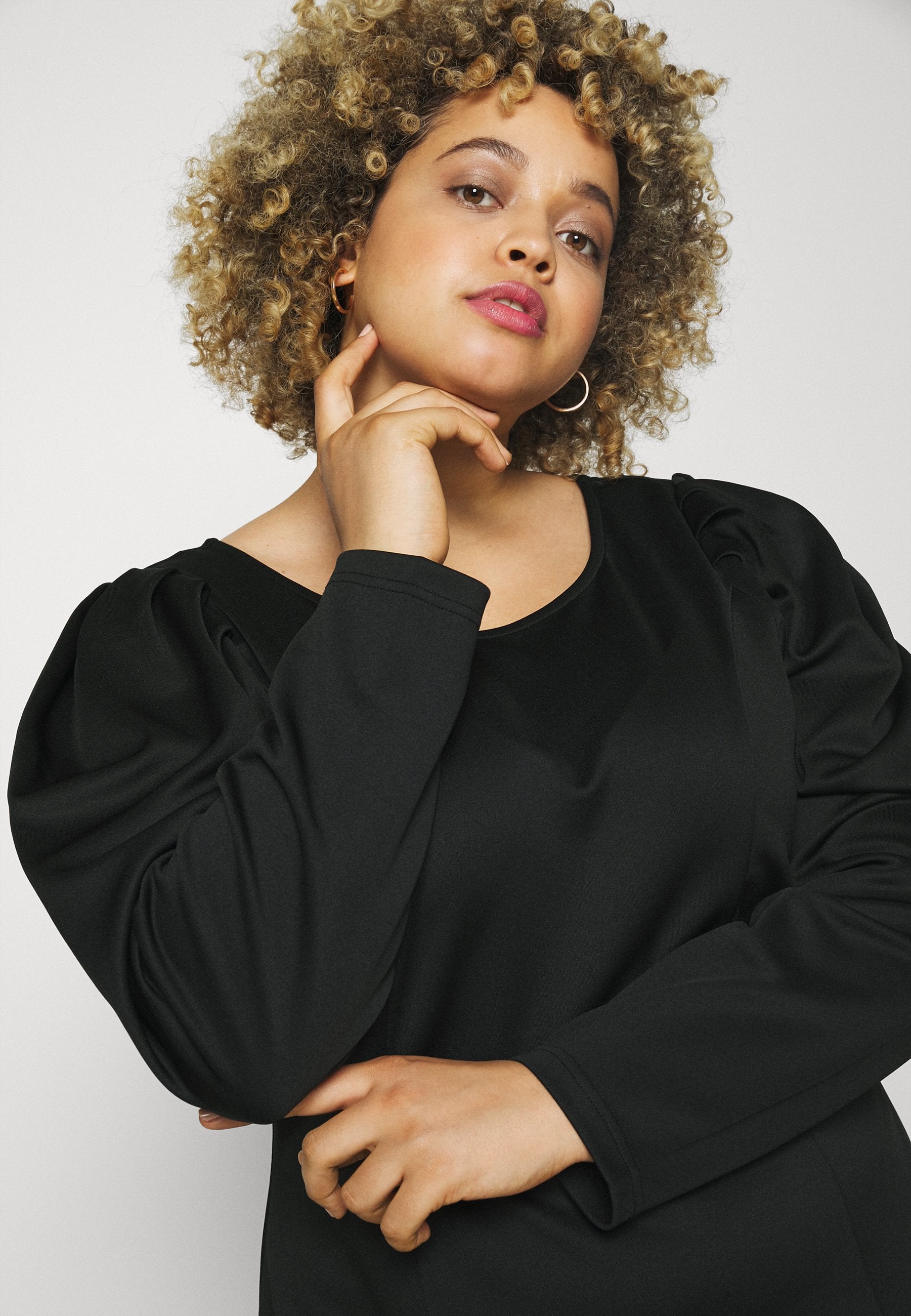 EVOKED VILA VIMALOUA PUFF DRESS