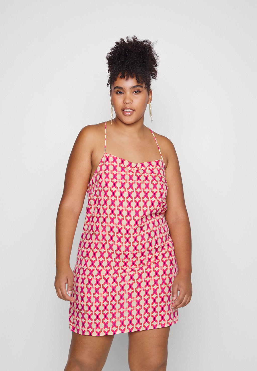 IN THE STYLE CURVE MINI DRESS