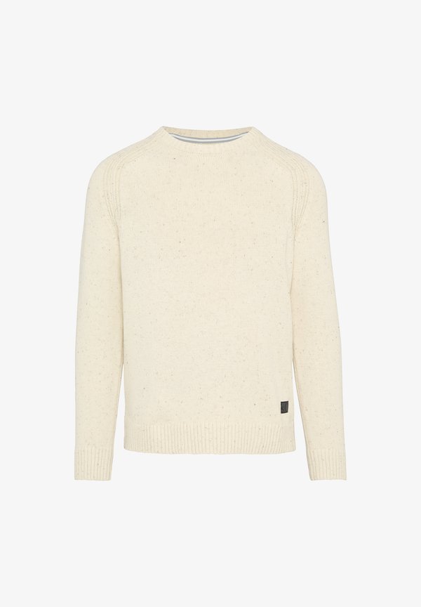s.Oliver CREW NECK - Jumper - helles beige