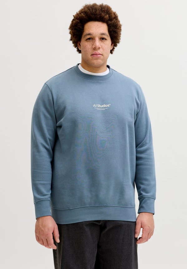Jack & Jones JJESOHO SWEAT CREW NECK NOOS PLS - Sweatshirt - blue mirage