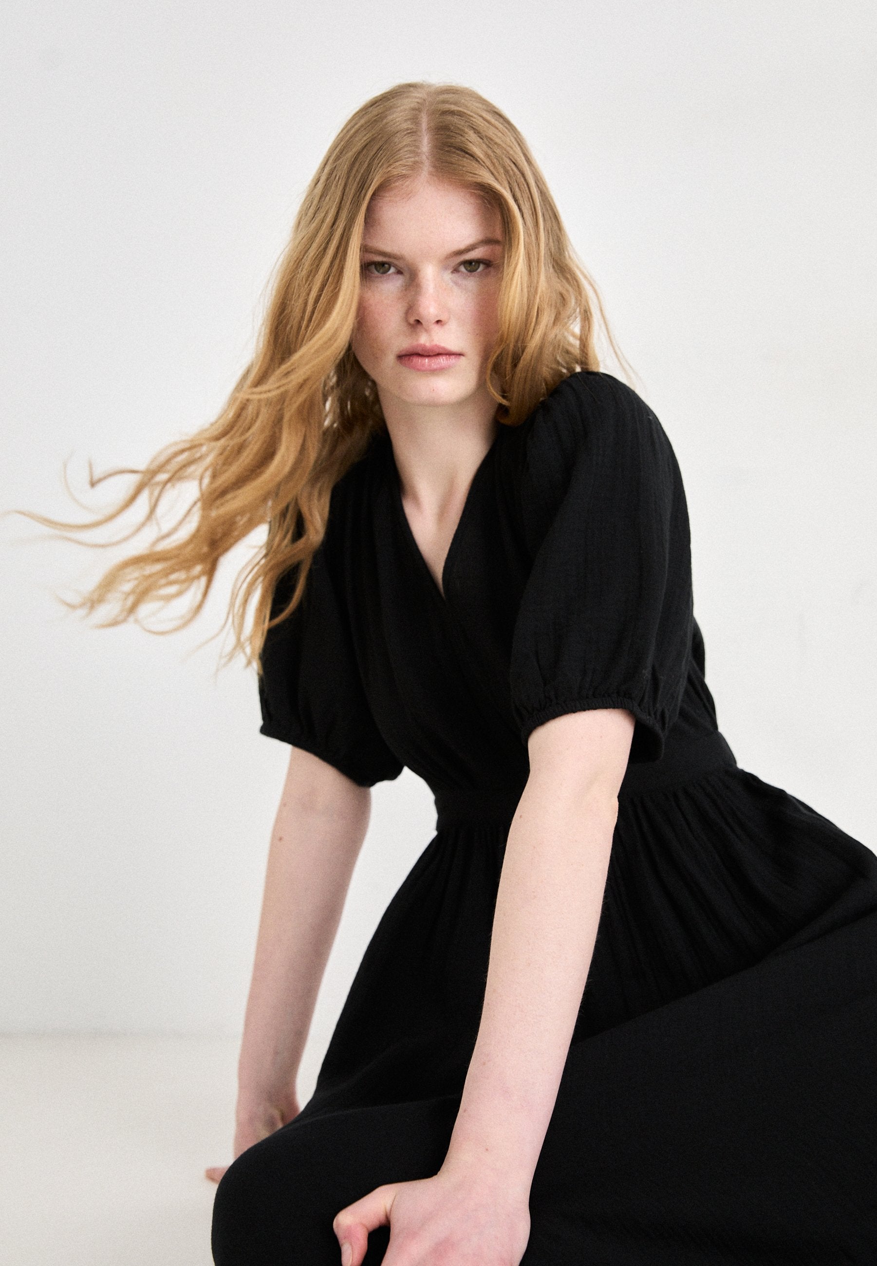 GAP TIERED GAUZE MAXI