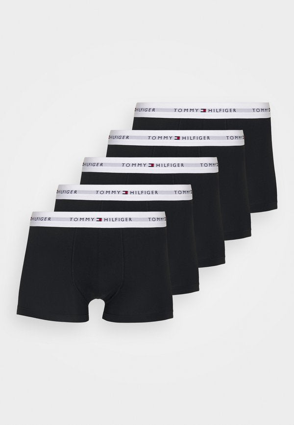 Tommy Hilfiger SIGNATURE TRUNK 5 PACK - Trunks - black