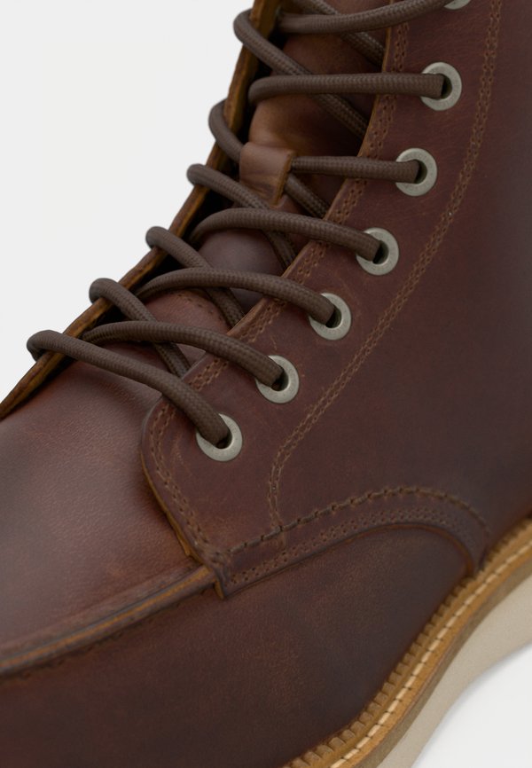 Selected Leather moc toe