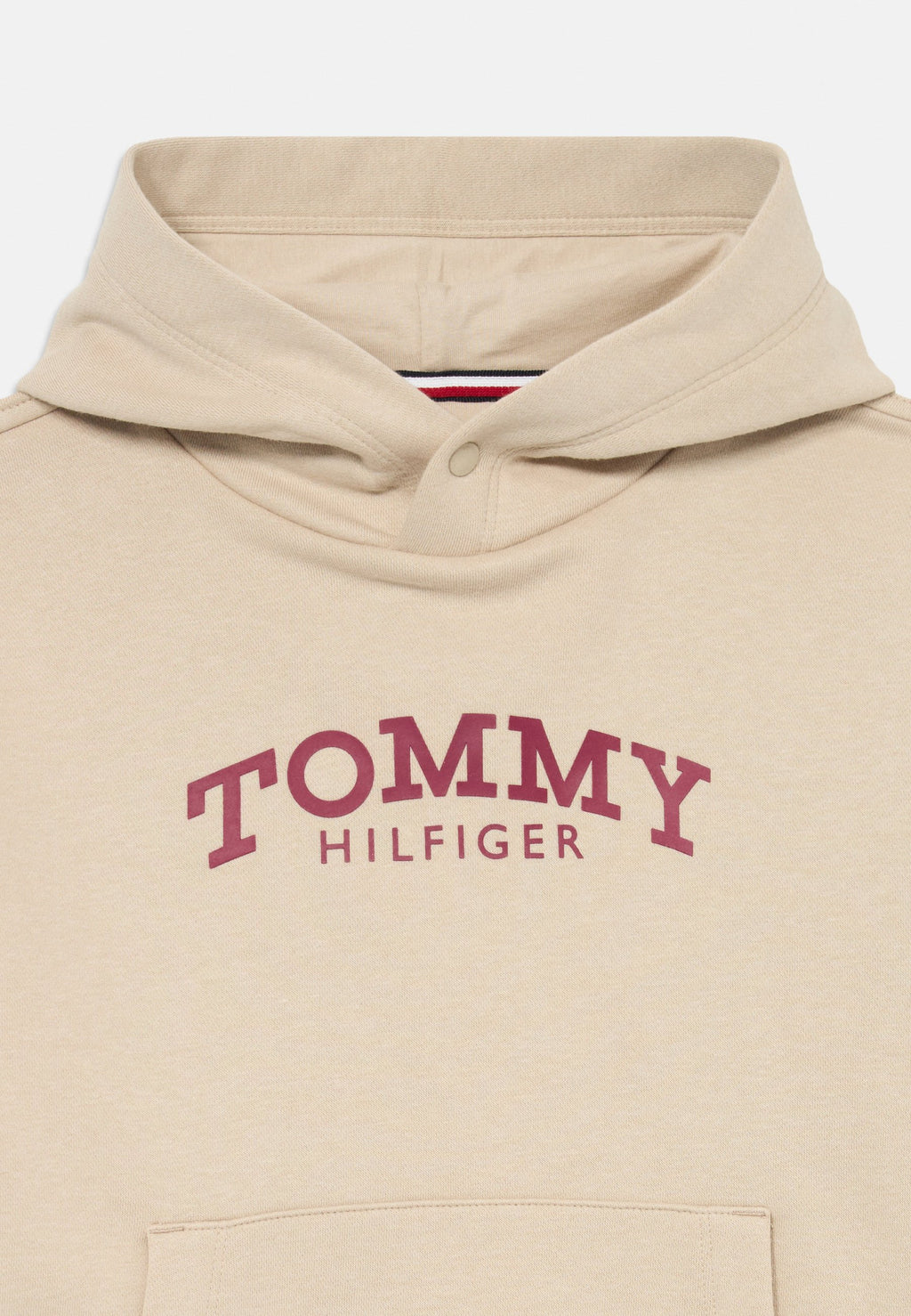 LOGO PRINT FLEECE HOODY Media 5