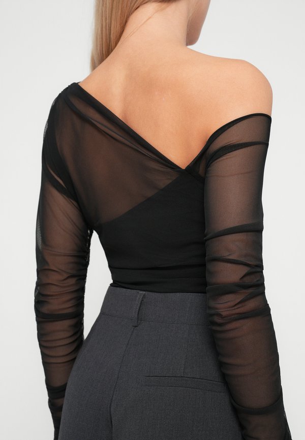 Even&Odd BODYSUIT WITH MESH SLEEVES