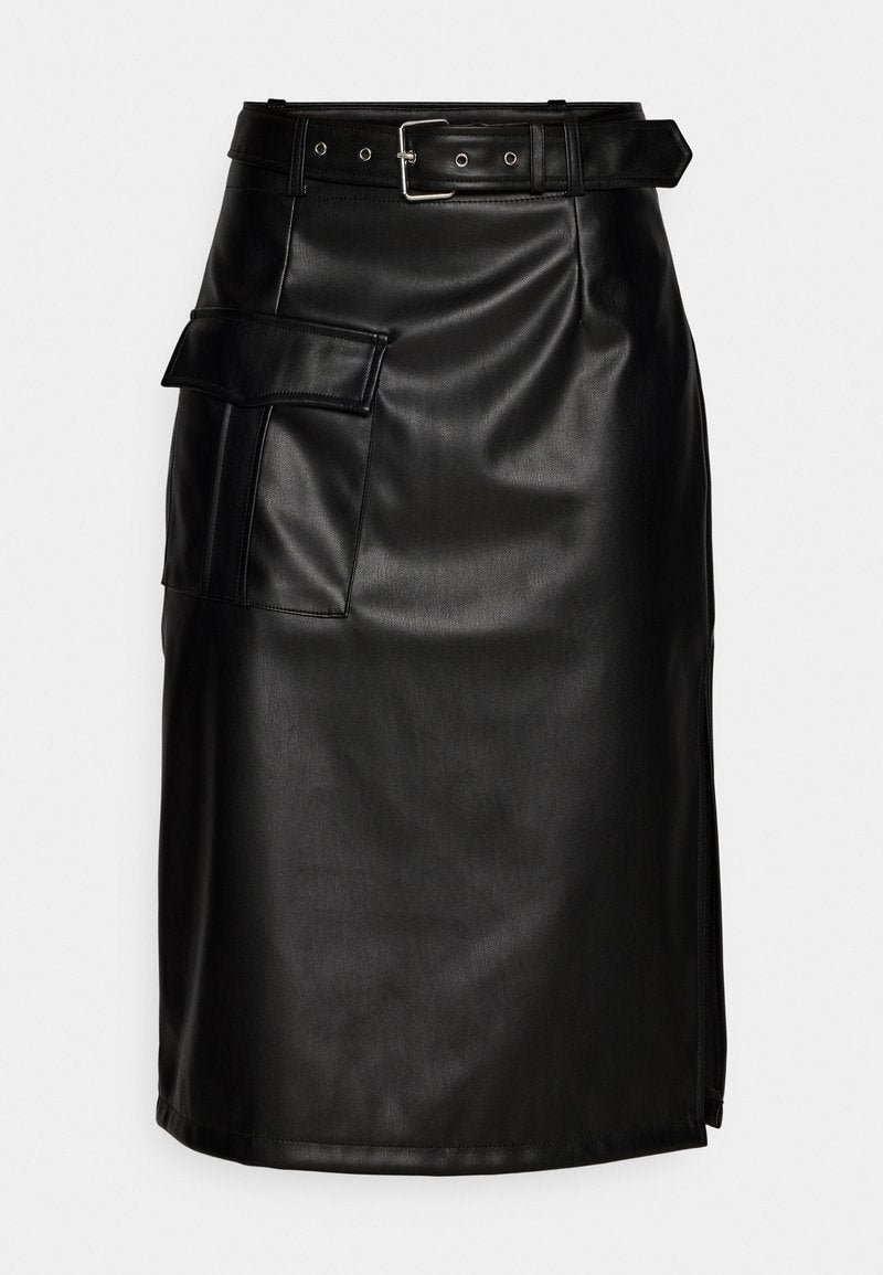 PAULA MIDI CARGO SKIRT SLIT  Media 1