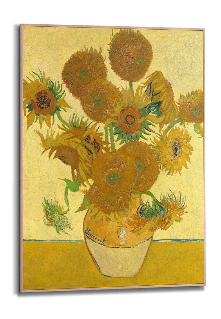 Orange Wallz SUNFLOWERS