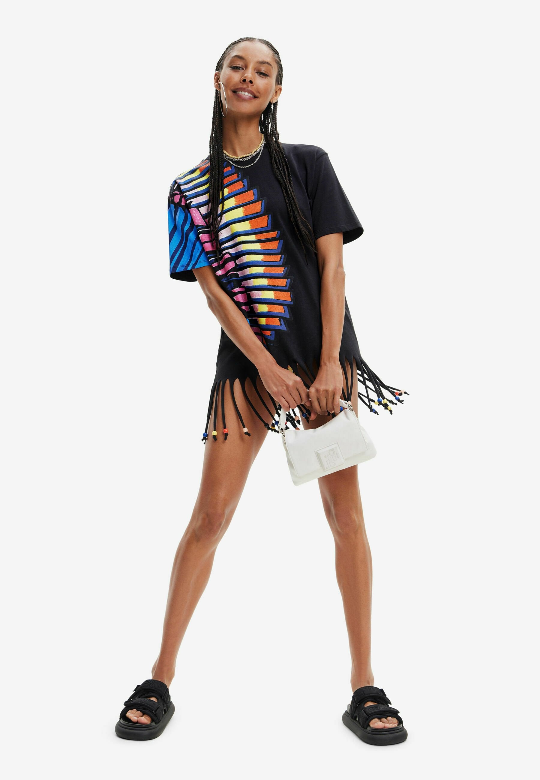Desigual OVERSIZE BEADED TROPICAL