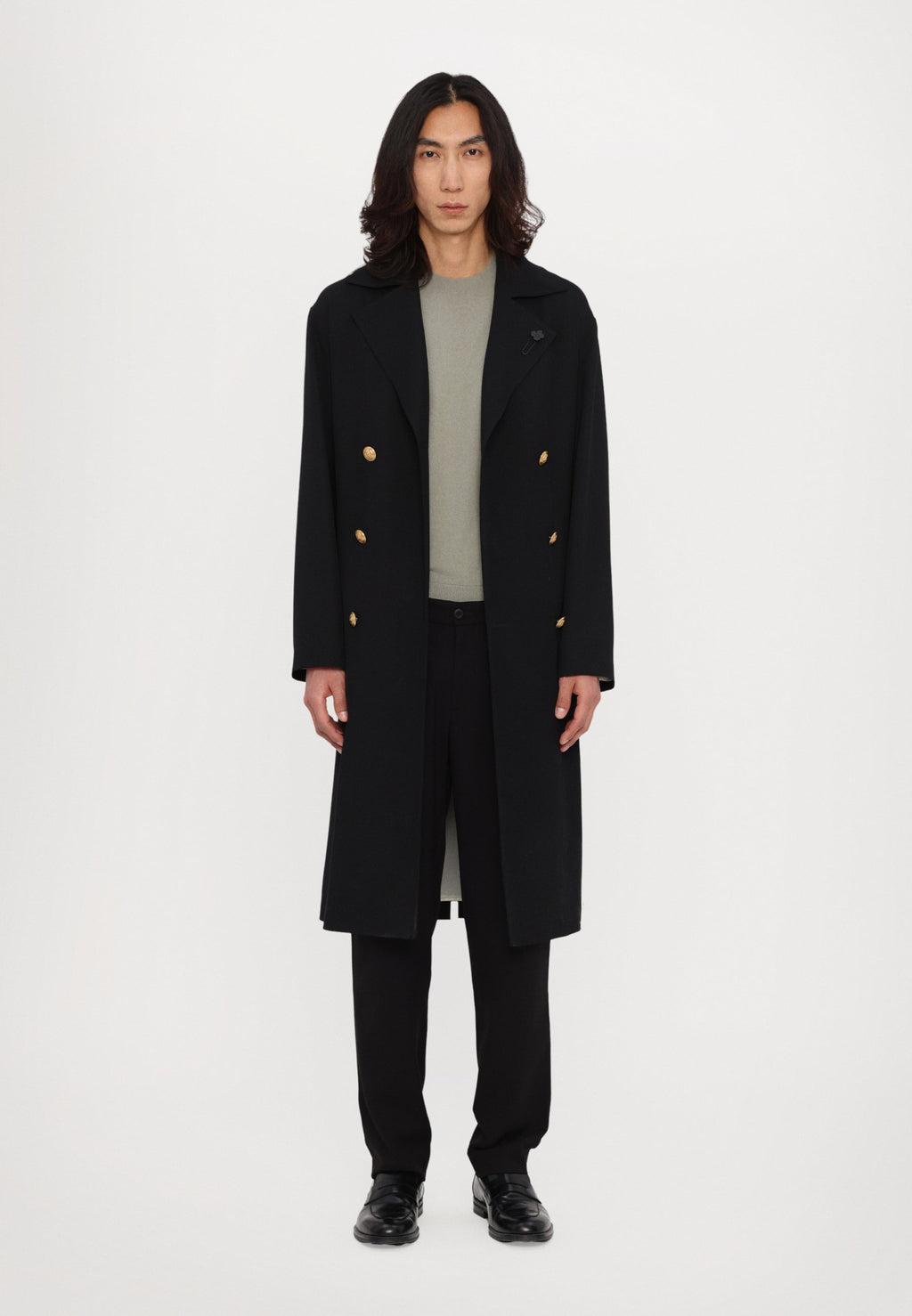 Essential Collective TAPERED PLEATED TROUSERS