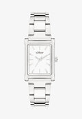 s.Oliver LINE TIME - Watch - silver-coloured