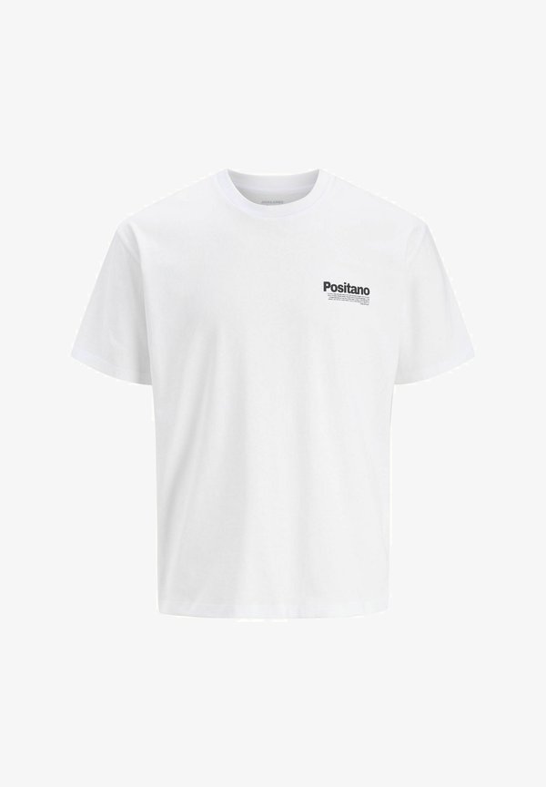 Jack & Jones T- - Print T-shirt - bright white