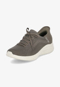 Skechers BRILLIANT PATH - Trainers - khaki