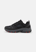Skechers HILLCREST - Trainers - black/charcoal
