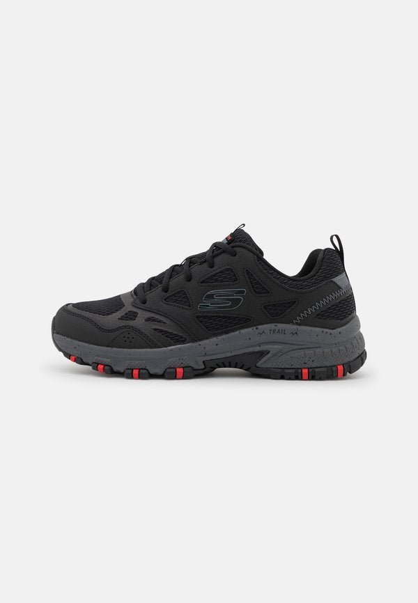 Skechers HILLCREST - Trainers - black/charcoal