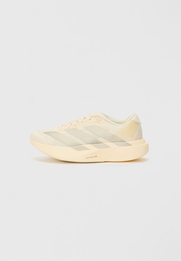 adidas Performance ADIZERO EVO SL W - Trainers - white/cyber metallic/warm vanilla