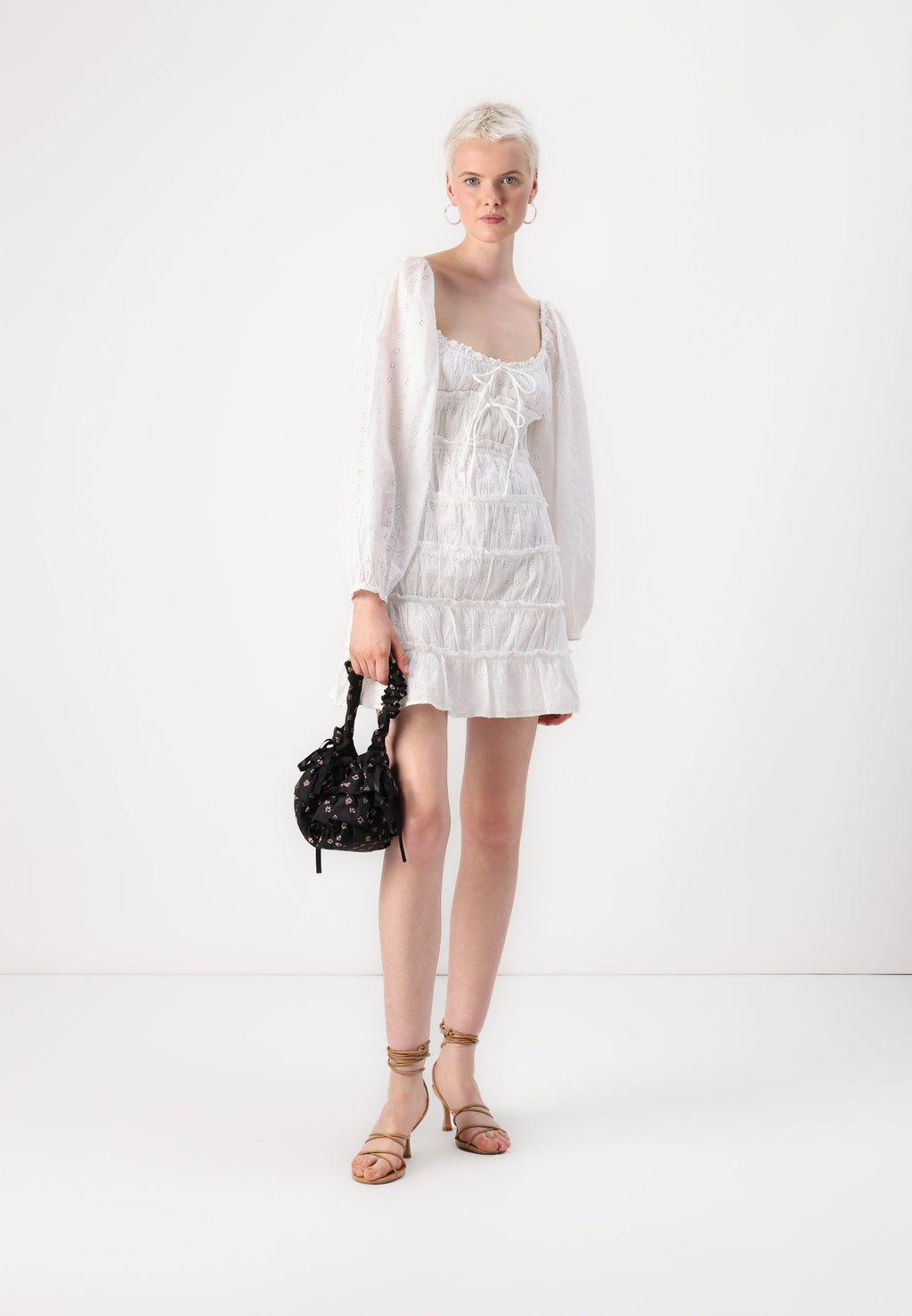 Gina Tricot BRODERIE ANGLAIS DRESS