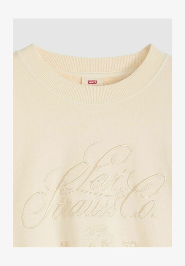 Levi's® VINTAGE CREW ROY - Sweatshirt - royale fancy script neutrals