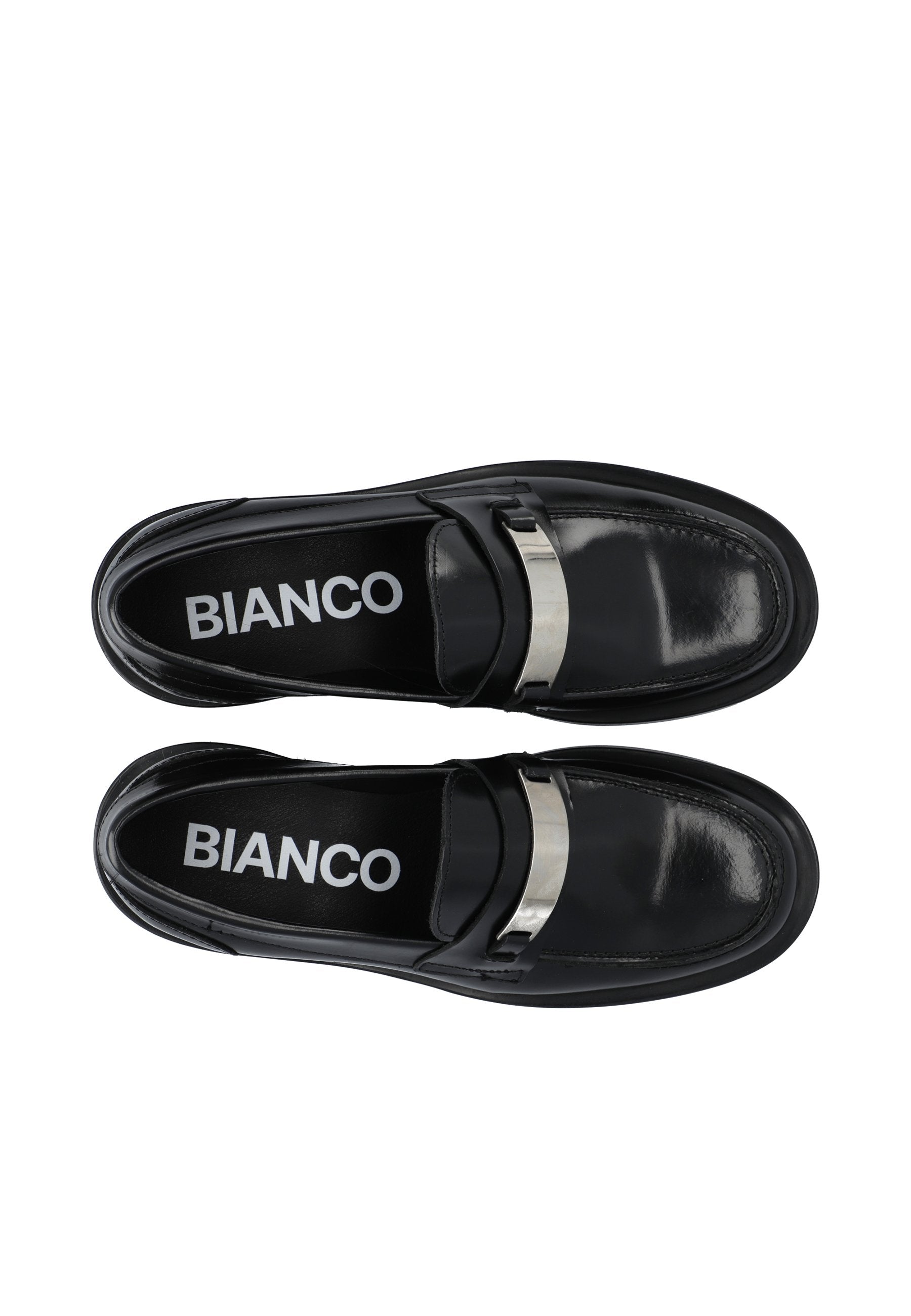 Bianco Leather Loafers BIAMONACO