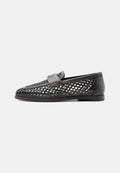 Tommy Hilfiger COIN LOAFER LASER CUT - Slip-ons - black