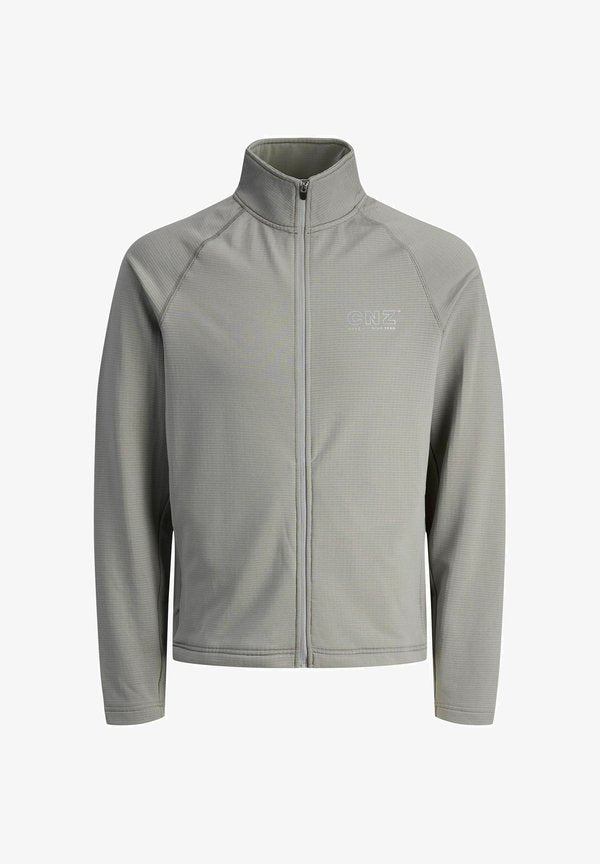 Jack & Jones Zip Sweat Zip Sweat - Zip-up sweatshirt - gray flannel