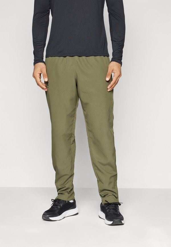Under Armour RIVAL WOVEN - Outdoor trousers - marine green/black