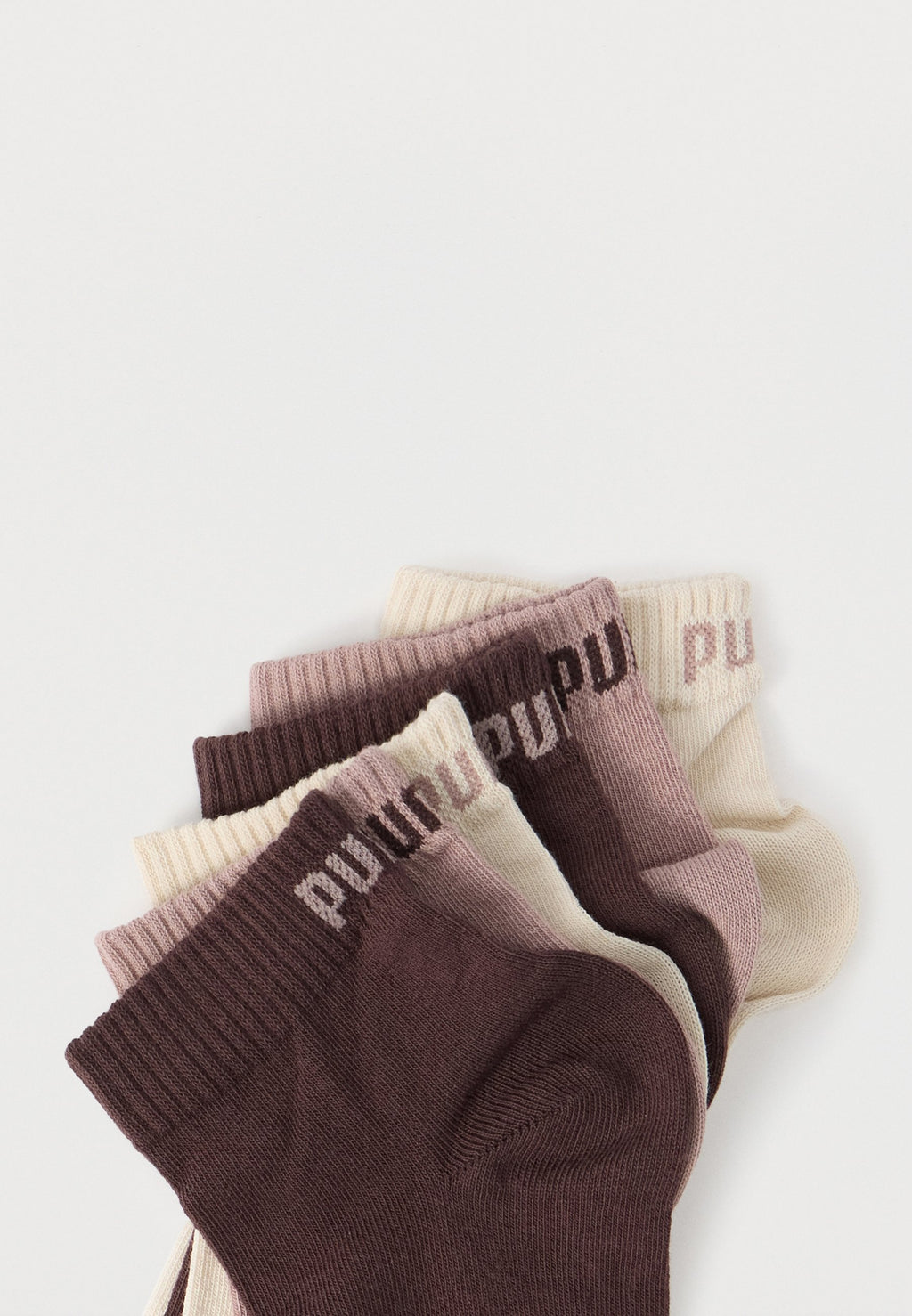 Puma QUARTER PLAIN UNISEX 6 PACK