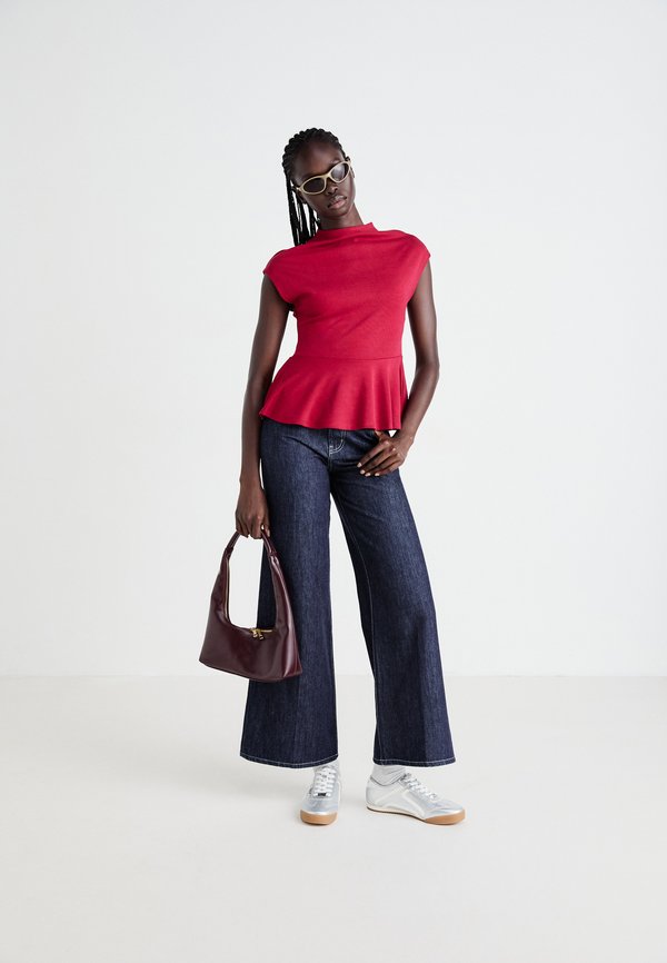 Gina Tricot FUNNEL NECK PEPLUM
