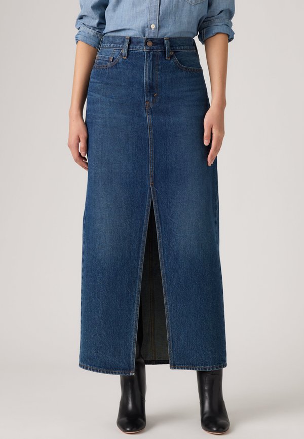 Levi's® Maxi skirt - unlimited indigo
