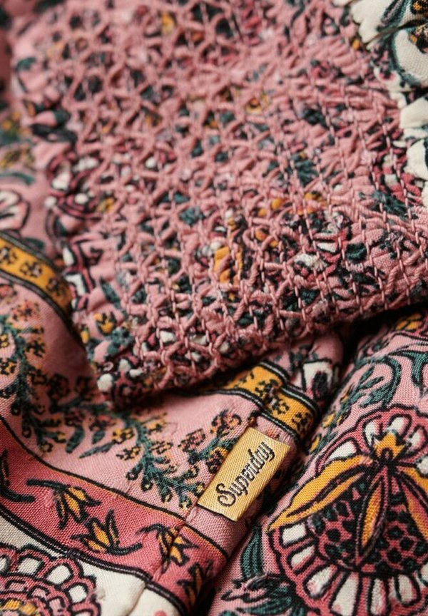 Superdry & Co PRINTED SMOCKED