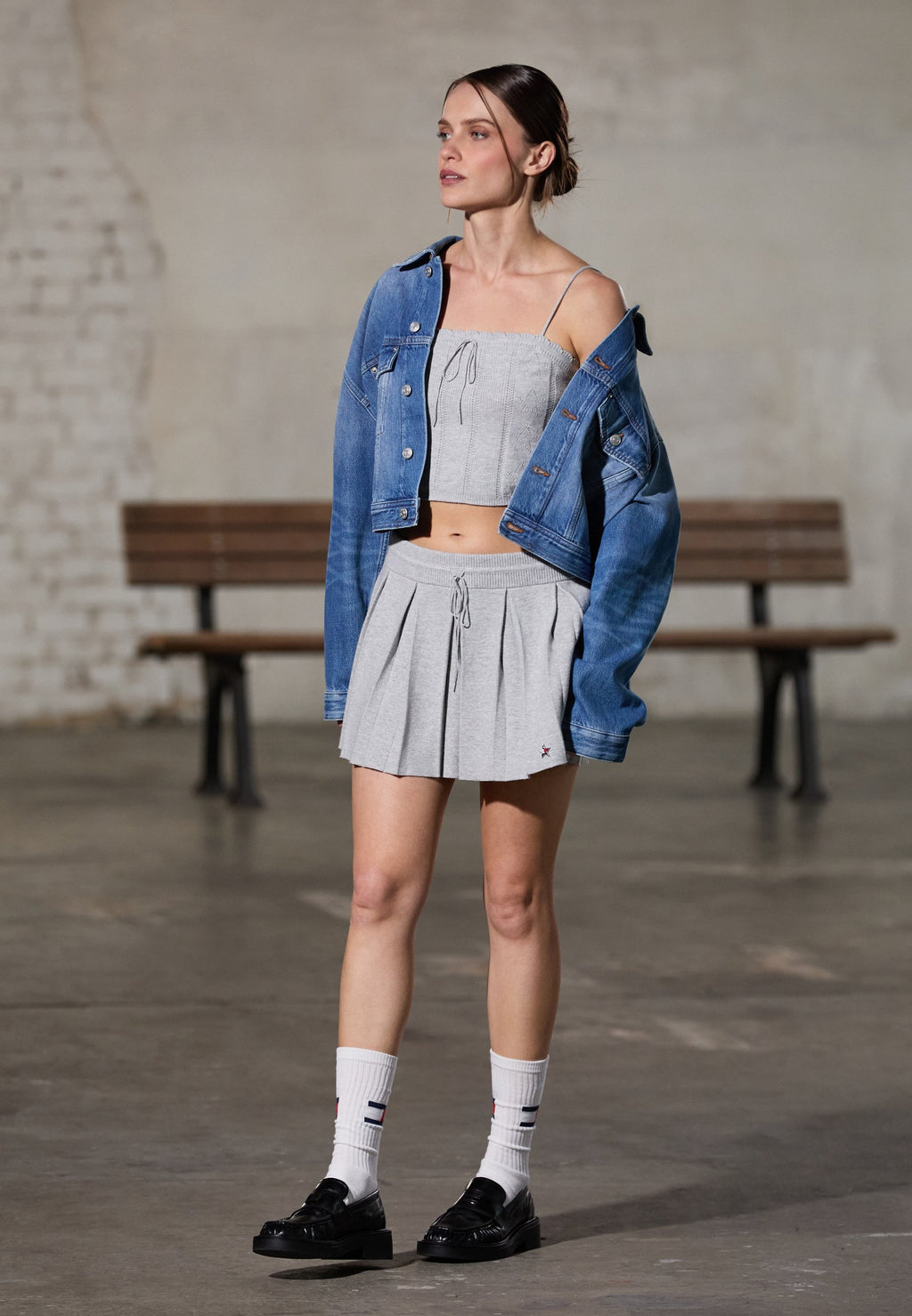 Tommy Jeans GIRL PLEATED SKIRT