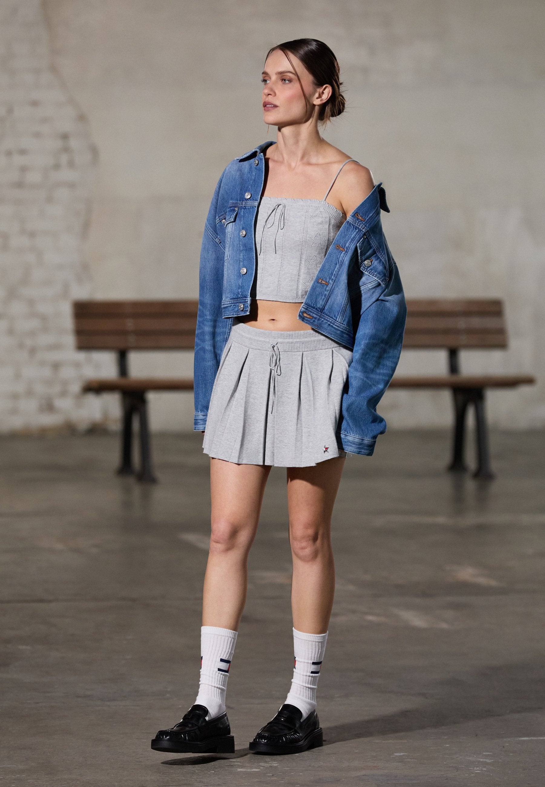 Tommy Jeans GIRL PLEATED SKIRT