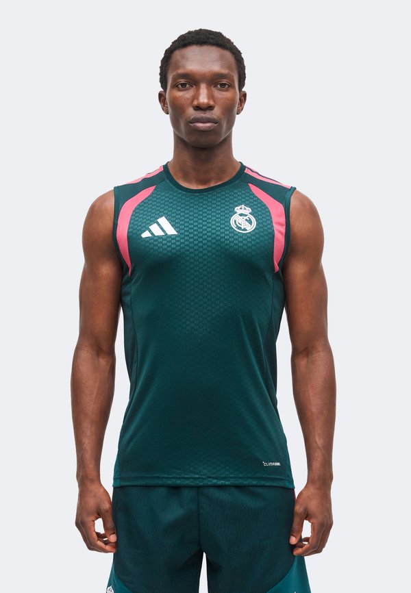 adidas Performance REAL MADRID 26/27 TIRO26 COMPETITION SLEEVELESS - Top - aurora ivy/wild pink