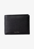 Calvin Klein FOIL EMBOSS TRIFOLD CARD - Wallet - black