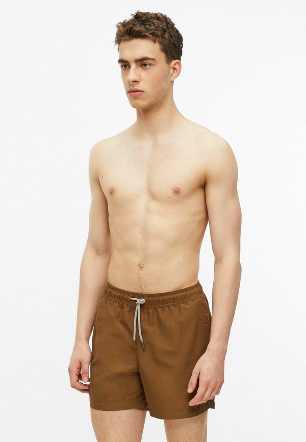s.Oliver BADEHOSE - Swimming shorts - dunkelbraun