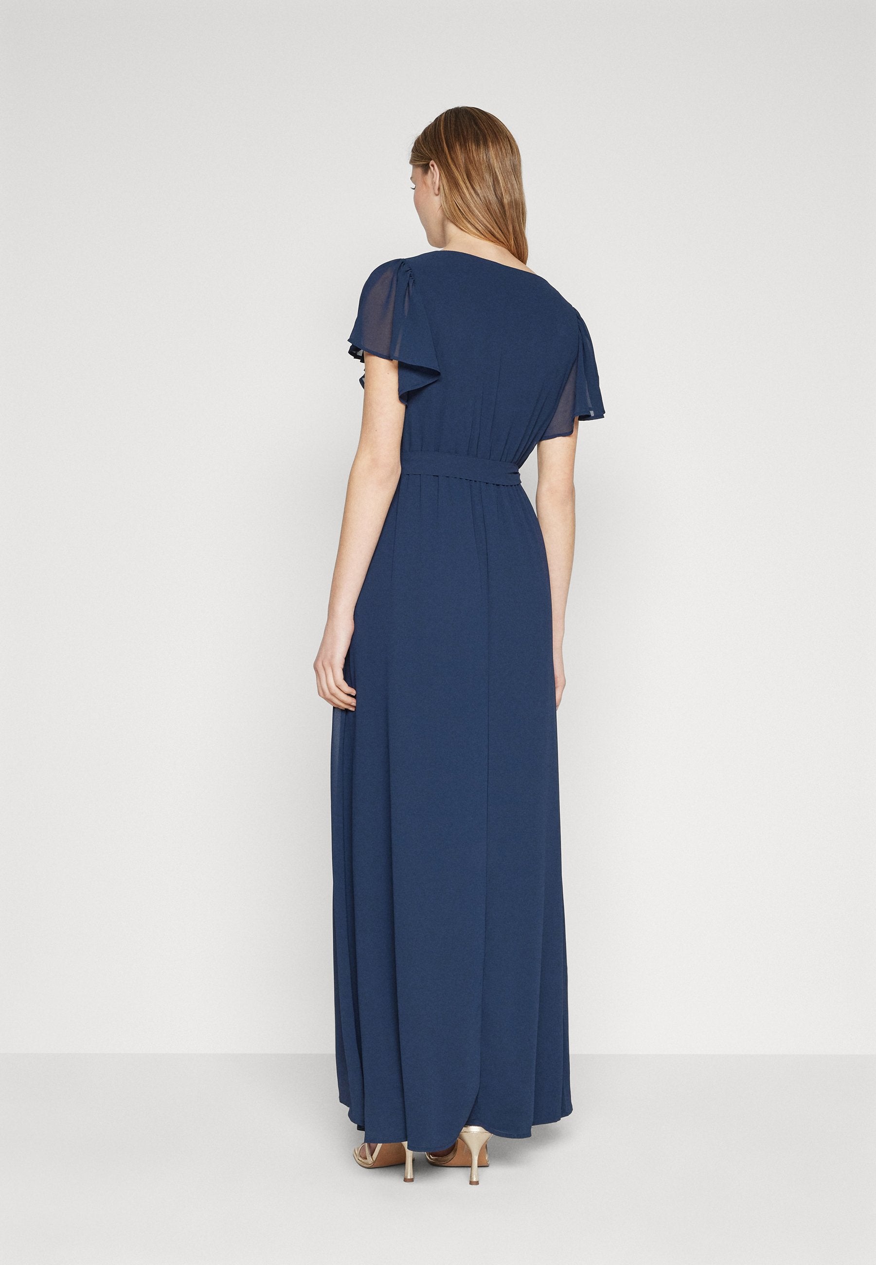 VILA VIMICADA V NECK MAXI DRESS