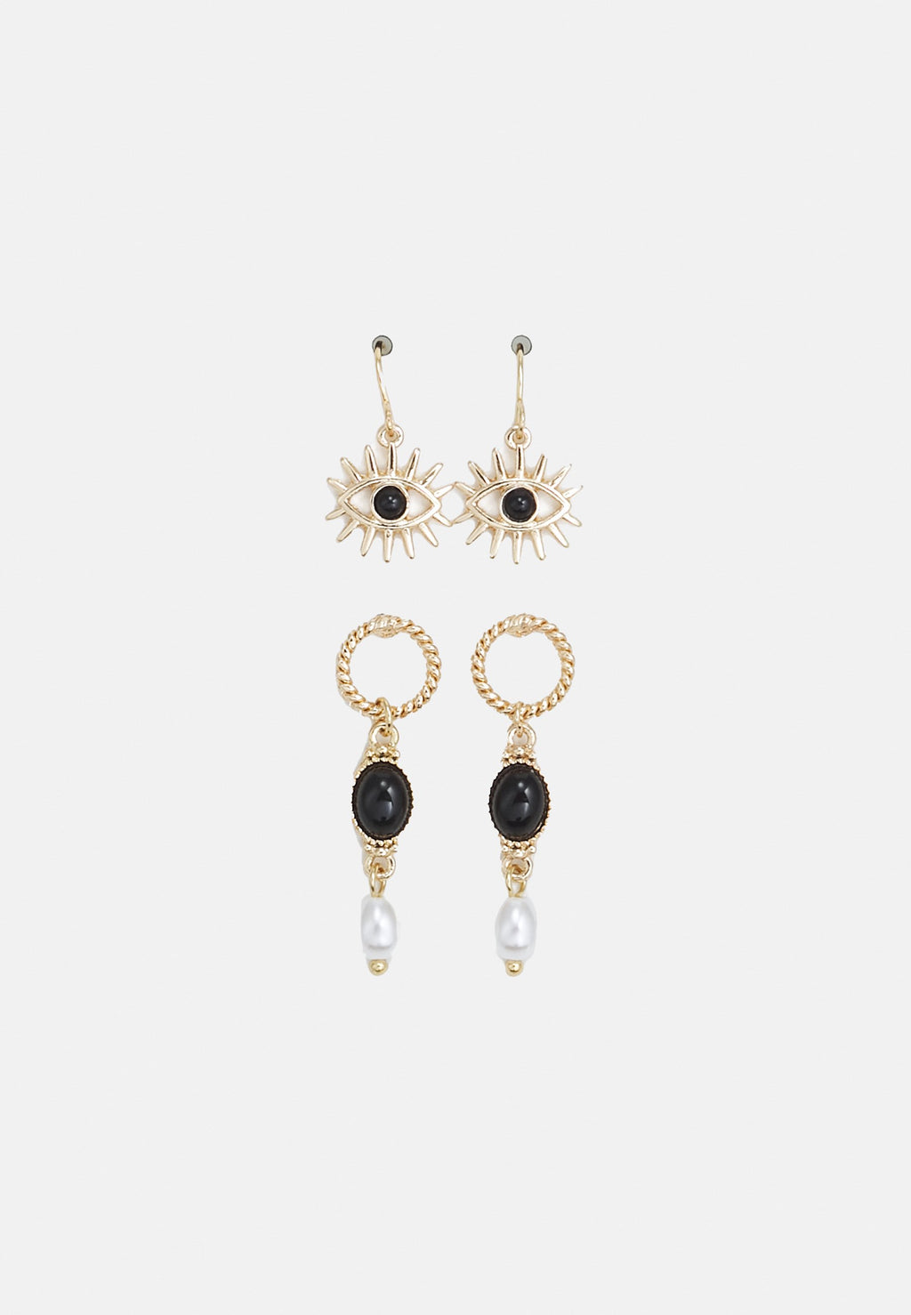 Pieces PCRASDA EARRINGS 2 PACK