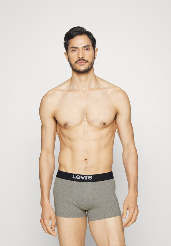 Levi's® MEN BASIC TRUNK 2 PACK - Trunks - middle grey melange