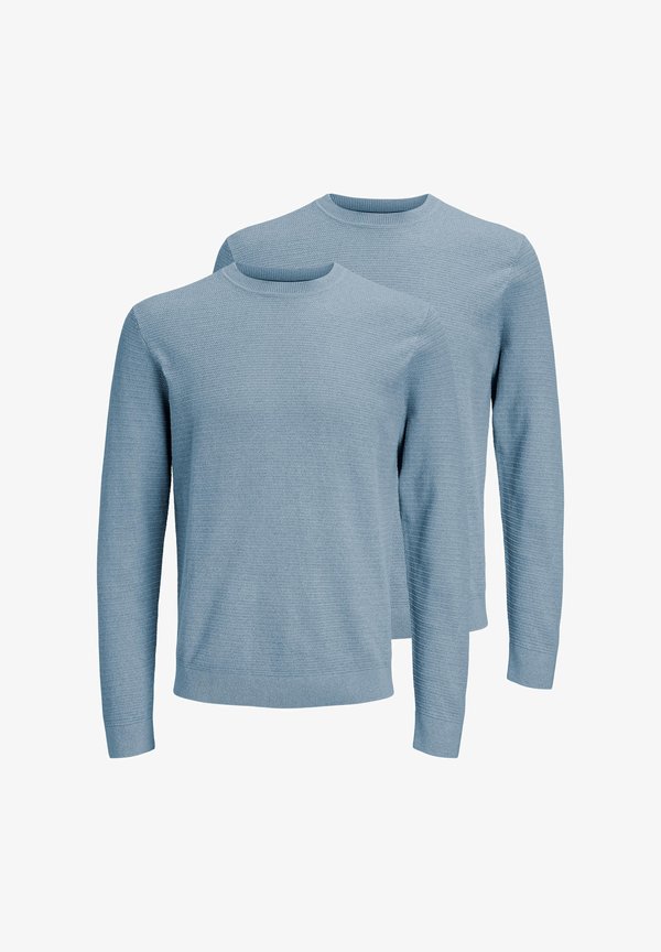 Jack & Jones 2 PACK - Jumper - ashley blue