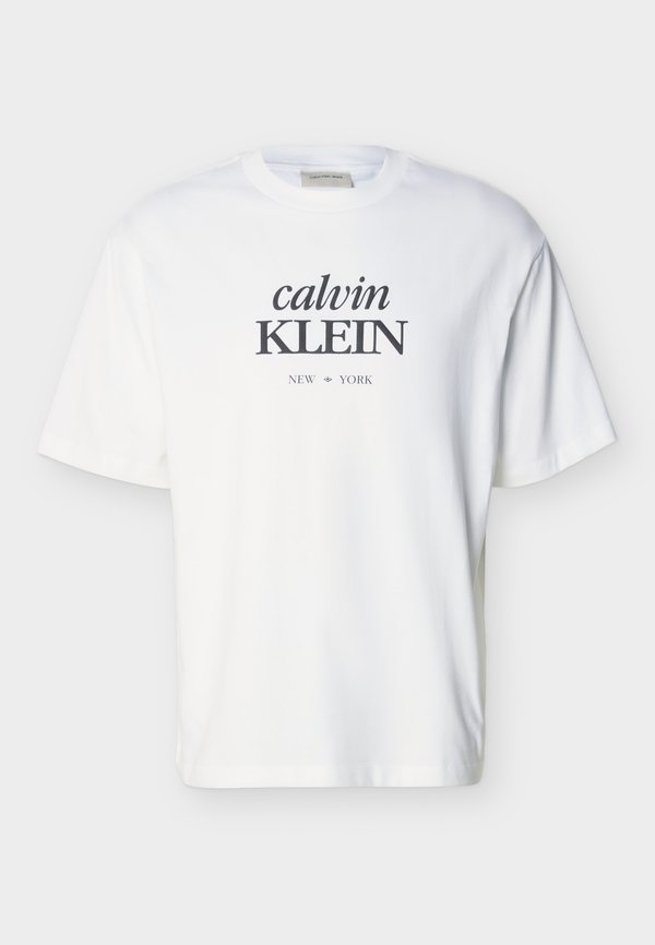 Calvin Klein Jeans DIAMOND GRAP - Print T-shirt - bright white