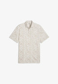 Puma CLOUDSPUN MARINE BOTANICAL POLO - Polo shirt - warm white