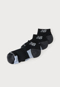 New Balance PERFORMANCE CUSHIONED LOW CUT UNISEX 3 PACK - Sports socks - black