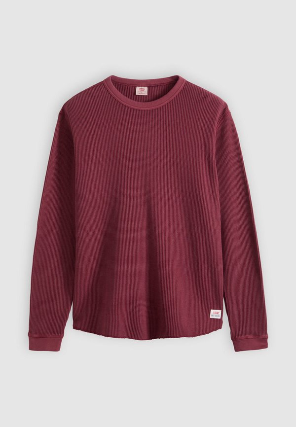 Levi's® THERMAL TEE - Long sleeved top - oxblood red