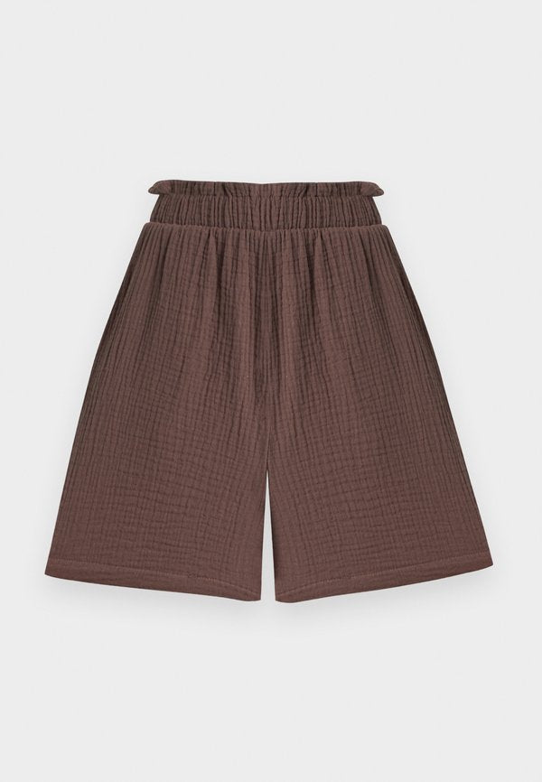 Vero Moda VMNATALI HW SHORTS WVN NOOS - Shorts - chocolate