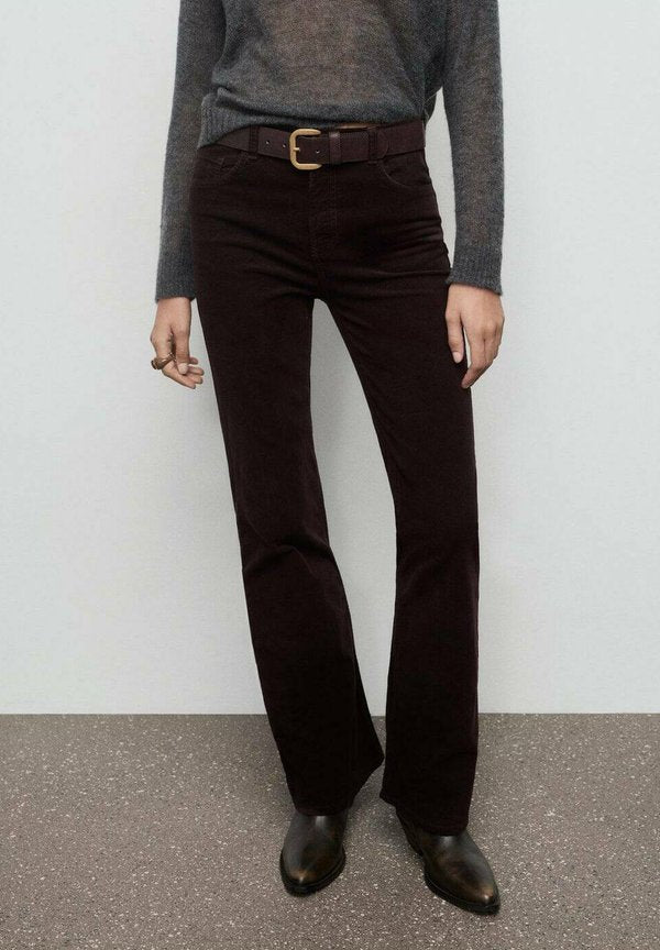 Mango Straight leg jeans - chocolate