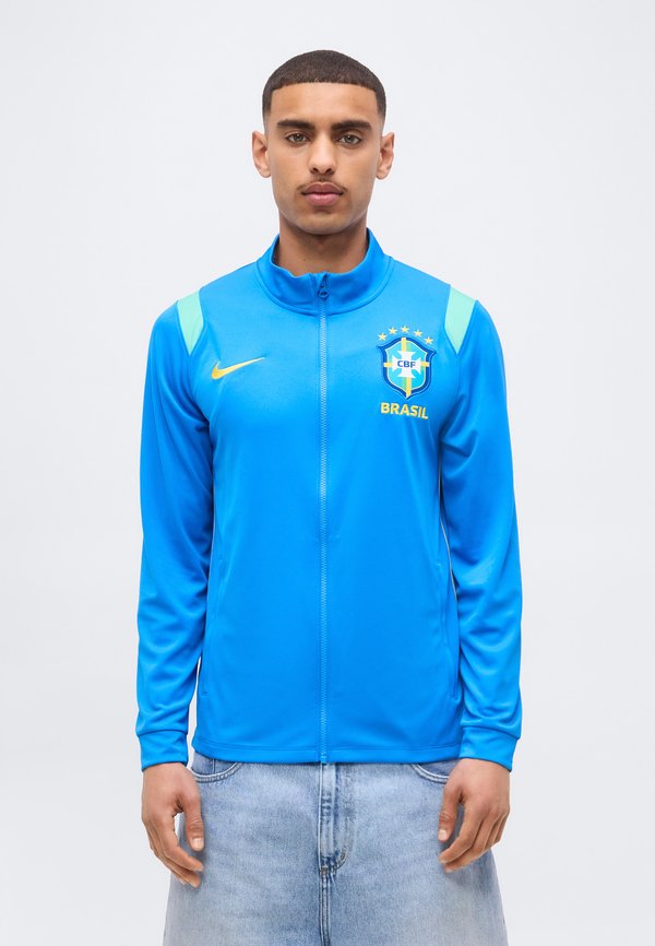 Nike Performance BRAZIL  - National team wear - light photo blue/midwest gold-coloured/light menta